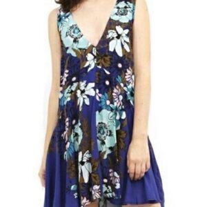 Free People Backyard Party Tunic Floral